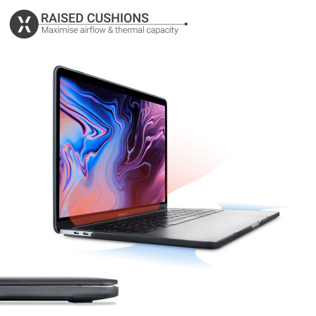 Olixar MacBook Pro 13 Inch 2018 Tough Protective Case  - Black
