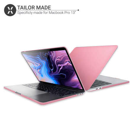 Olixar MacBook Pro 13 Inch 2018 Tough Protective Case  - Pink
