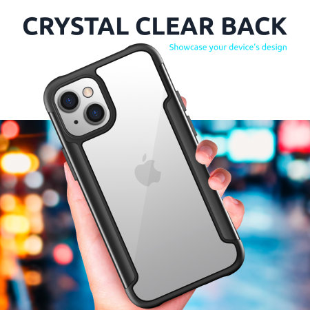 Olixar Novashield Protective Bumper Black Case -For iPhone 13 mini
