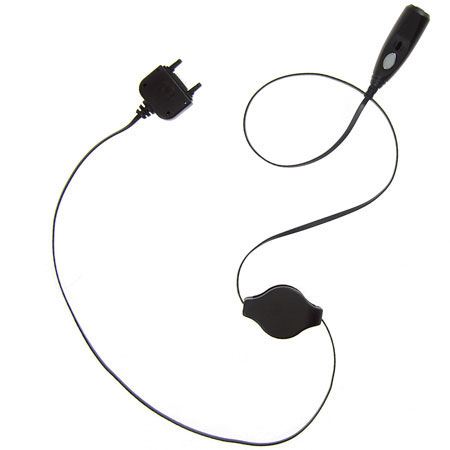 Retractable Stereo Audio Adapter - Sony Ericsson S700i/K700i