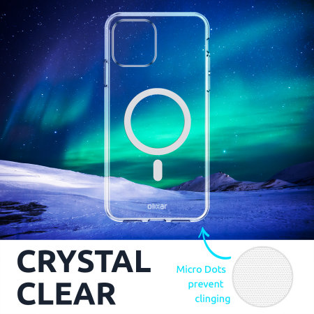 Olixar MagSafe Compatible 100% Clear Case - For Apple iPhone 13