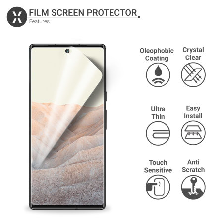 Olixar Film Screen Protectors Twin Pack - For Google Pixel 6 Pro