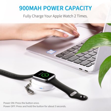 Choetech Portable 9000 mAh Power Bank Wireless Apple Watch Charger