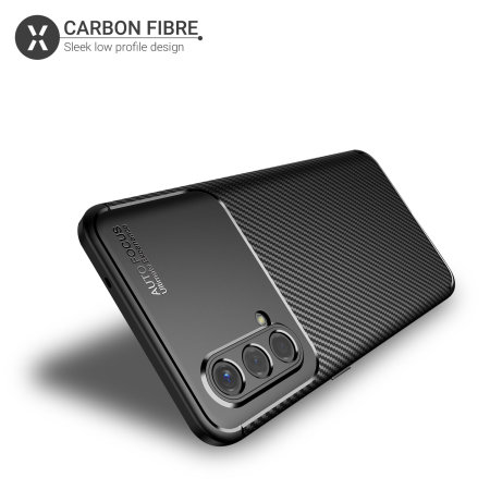 Olixar Carbon Fibre OnePlus Nord CE 5G Tough Case - Black