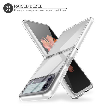 Olixar Exoshield Samsung Galaxy Z Flip 3 Case - 100% Clear