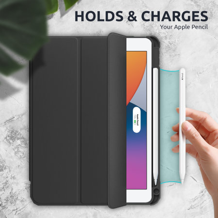 Olixar iPad 10.2" 2019 7th Gen. Wallet Case With Apple Pencil Holder
