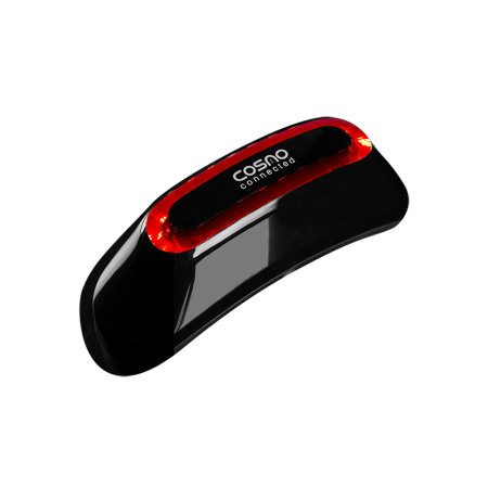 Cosmo Moto Connect Smart App Controlled Brake Light For Helmet - Black
