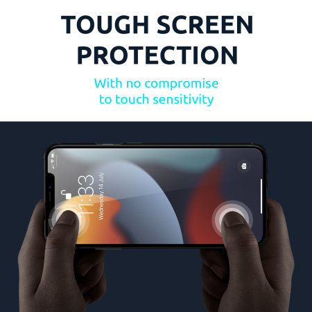Olixar Sentinel iPhone 13 mini Case and Glass Screen Protector