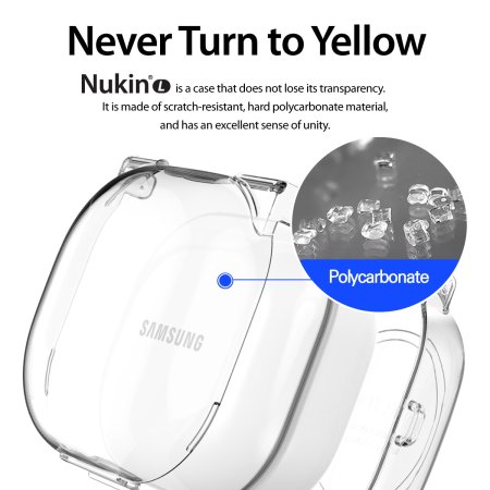 Araree Nukin Samsung Galaxy Buds 2 Protective Case - Crystal Clear