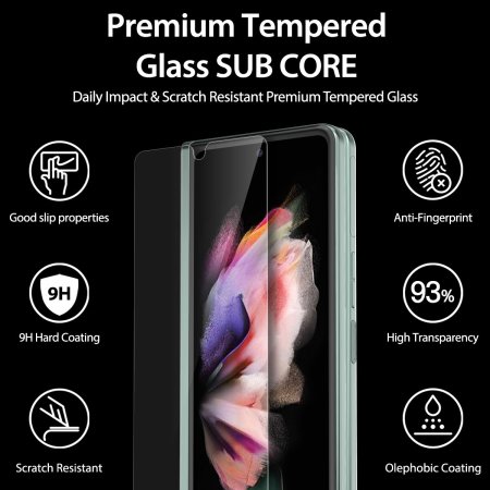 Araree Sub-Core Samsung Galaxy Z Fold 3 Front Glass Screen Protector