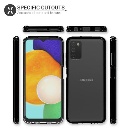 Olixar Exoshield Samsung Galaxy A03S Protective Case - Black