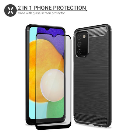 Olixar Sentinel Samsung Galaxy A03S Case And Glass Screen Protector