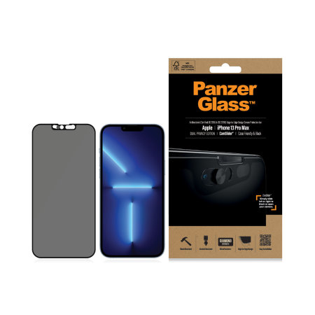 PanzerGlass CamSlider Privacy Screen Protector - For iPhone 13 Pro Max