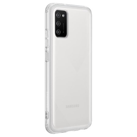 Official Samsung Galaxy A03s Clear Cover Case - Clear