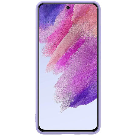 Official Samsung Soft Silicone Lavender Case - For Samsung Galaxy S21 FE