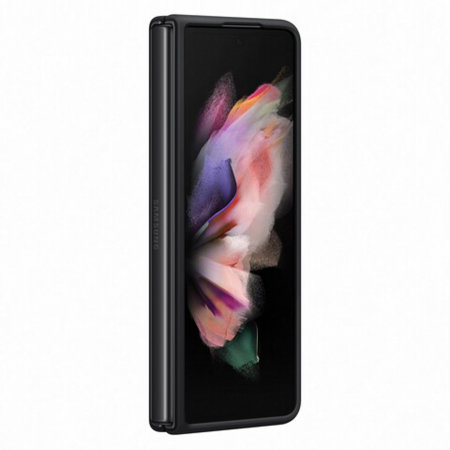 Official Samsung Galaxy Z Fold 3 Soft Silicone Case - Black