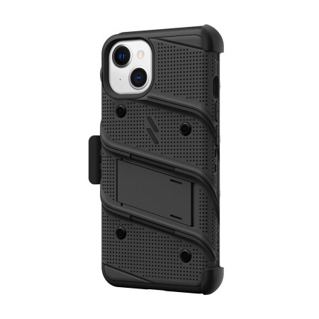 Zizo Bolt Protective Black Case & Screen Protector - For iPhone 13 mini