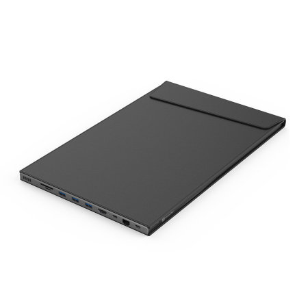 XtremeMac iPad Pro 12.9" Portable Sleeve With Integrated USB-C Hub - 9 Ports