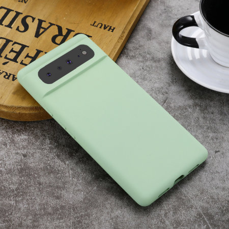 Olixar Soft Silicone Green Case - For Google Pixel 6