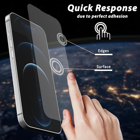 Whitestone Dome Glass Screen Protector Twin Pack - For iPhone 13 Pro Max