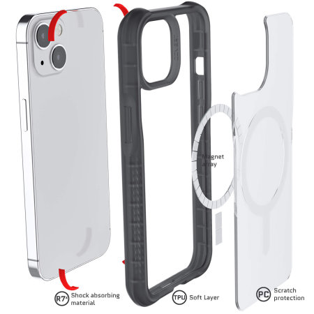 Ghostek Covert 6 Ultra-Thin Smoke Case - For Apple iPhone 13