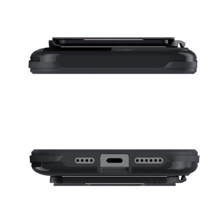 Ghostek Exec 5 Genuine Leather Wallet Black Case - For iPhone 13 Pro