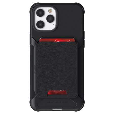 Ghostek Exec 5 Leather Wallet Black Case - For iPhone 13 Pro Max