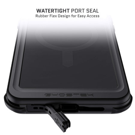 Ghostek Nautical 4 Waterproof Slim Black Case - For iPhone 13 Pro Max