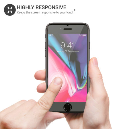 Olixar iPhone 8 Tempered Glass Screen Protector