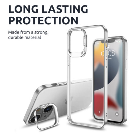Olixar Camera Stand Clear Case - For iPhone 13