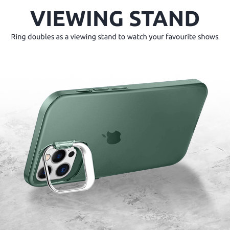 Olixar Camera Stand Green Case - For iPhone 13 Pro Max