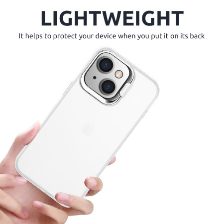 Olixar Camera Stand Clear Case - For iPhone 13 Pro Max