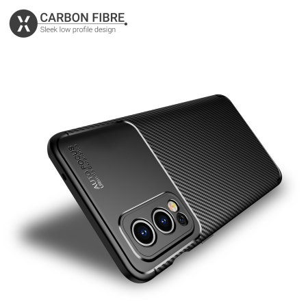 Olixar Carbon Fiber Oneplus Nord 2 5G Protective Case - Black