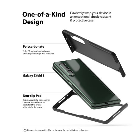 Ringke Slim Samsung Galaxy Z Fold 3 Tough Case - Black