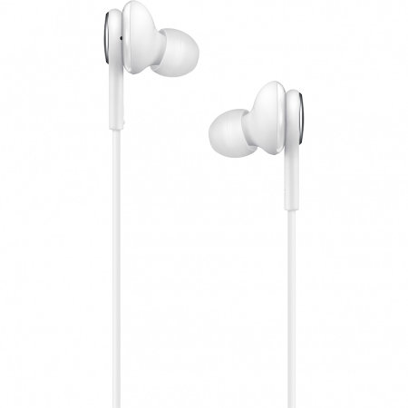 Official Samsung White Tuned By AKG 3.5mm Wired Earphones with Microphone