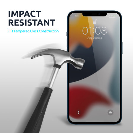 Olixar Privacy Tempered Glass Screen Protector - For iPhone 13