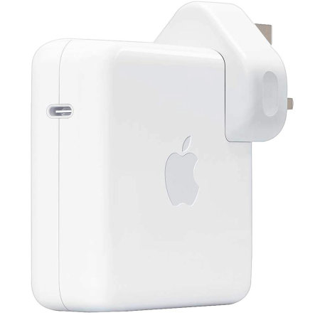 Official Apple MacBook 96W USB-C Fast Charging Adapter UK Plug - White
