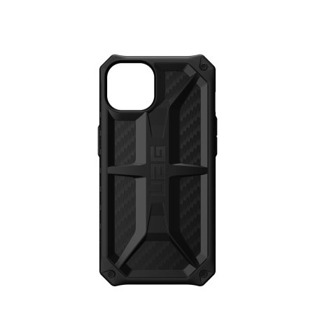 UAG Monarch Carbon Fibre Tough Black Case - For Apple iPhone 13