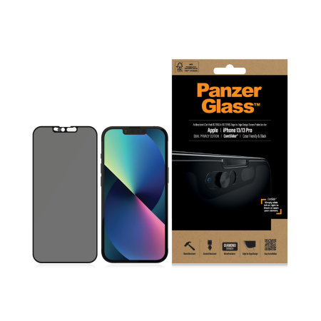 PanzerGlass CamSlider Privacy Screen Protector - For iPhone 13 Pro