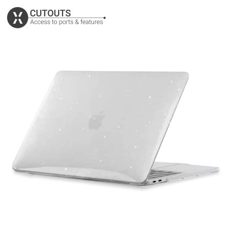 Olixar ToughGuard MacBook Air 13 inch 2019 Glitter Case - Silver