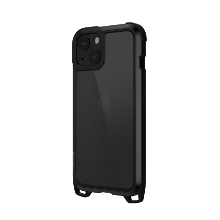 SwitchEasy Odyssey Black Case With Inbuilt Strap - For Apple iPhone 13