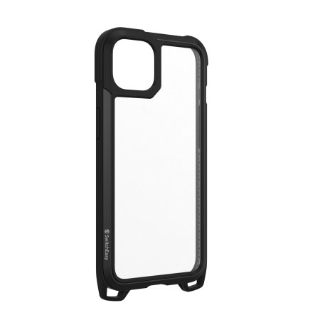 SwitchEasy Odyssey Black Case With Inbuilt Strap - For Apple iPhone 13