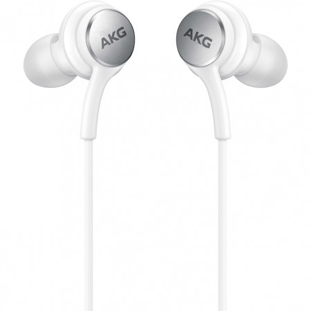 Official Samsung White Tuned By AKG Wired Earphones - For Samsung Galaxy S21 Ultra