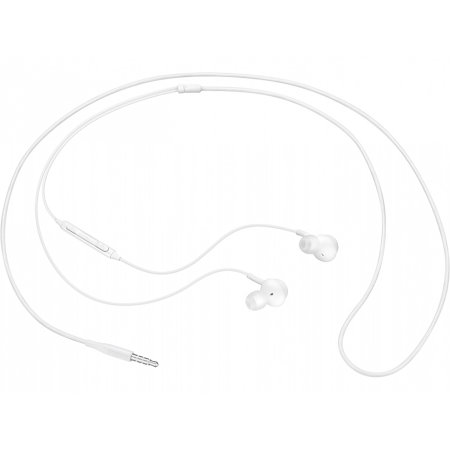 Официален Samsung Galaxy S20 Fe, настроен от кабелни слушалки AKG с микрофон - бяло