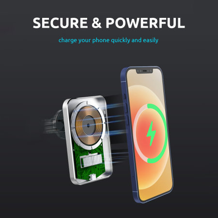 Olixar iPhone 12 mini MagSafe Compatible Charging Car Holder