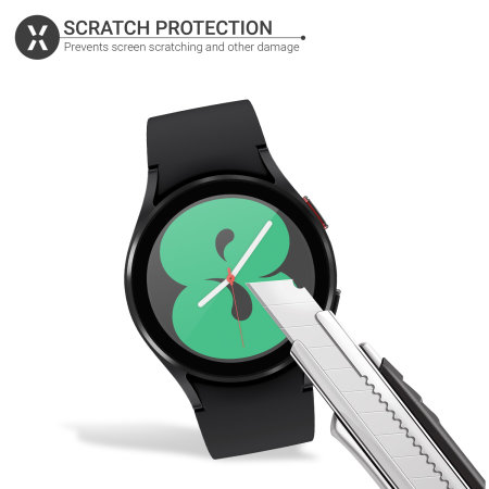 Olixar Samsung Galaxy Watch 4 TPU Screen Protectors - 40mm