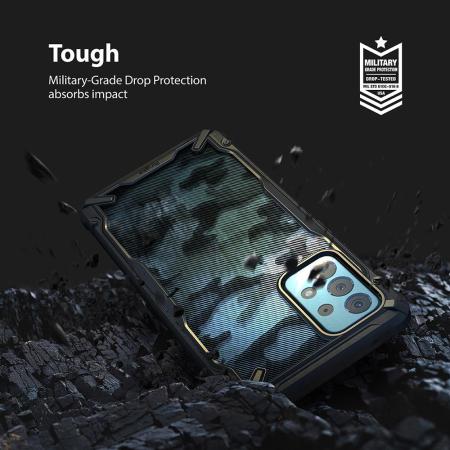 Ringke Fusion X Samsung Galaxy A52s Tough Case  - Camo