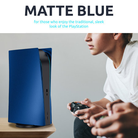 Olixar PS5 Disc Edition Faceplates - Blue
