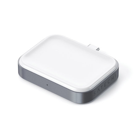 Satechi Mini USB-C Wireless Charging Dock For Apple AirPods 3 - White