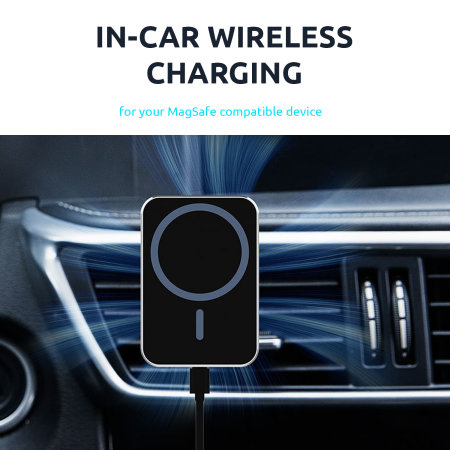 Olixar iPhone 12 Pro MagSafe Compatible Charging Car Holder